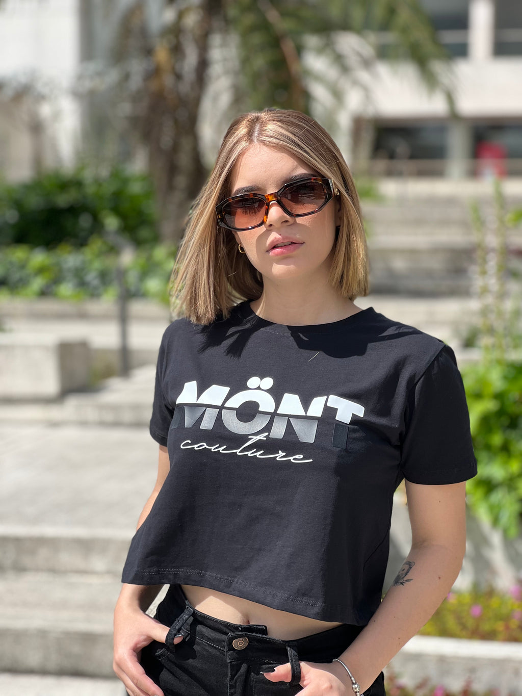 Croptop Mönt Berlín white