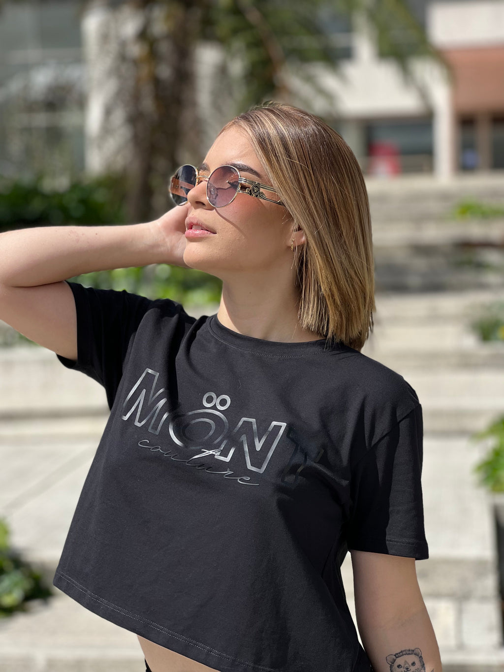 Croptop Mönt california black